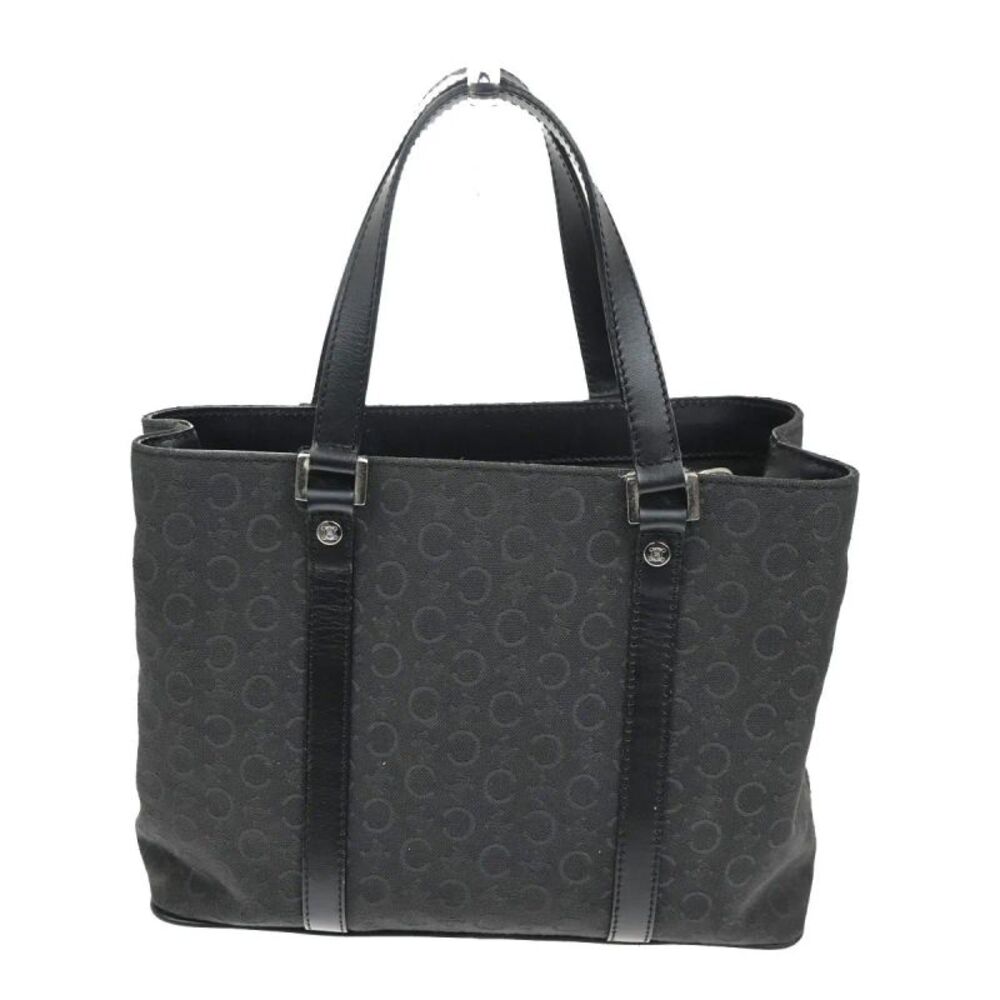 Celine Tote Canvas Black Canvas Tote Bag Bag